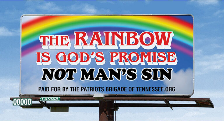 Patriot’s Brigade of TN- The Rainbow is God’s Promise Not Man’s Sin